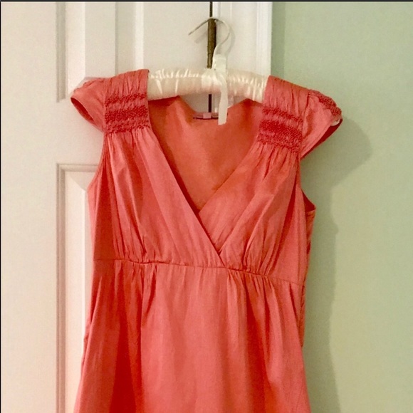 Calypso St Barth coral silk dress size 4 - Picture 8 of 10